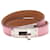 Hermès Pink Hermes Crocodile Mini Kelly Double Tour Bracelet  - view 1
