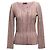 Missoni Gestreifter Paillettenpullover Hellrosa & Mehrfarbig Größe IT 46 Pink