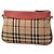 Borsa a tracolla Burberry Haymarket Check Canvas Peyton marrone - vista 2