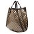Borsa tote convertibile Gucci GG Crystal Abbey D Ring Beige - vista 2