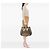 Borsa tote convertibile Gucci GG Crystal Abbey D Ring Beige - vista 7