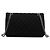 Borsa a tracolla Chanel Reissue in lana nera Nero - vista 4