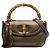 Borsa New Bamboo in pelle marrone Gucci Medium