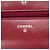 Wallet On Chain Borsa a tracolla Chanel CC matelassé in caviale rosso con catena - vista 5