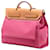 Borsa Hermès Toile Herbag Zip 39 Rosa  - vista 2