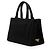 Tote Borsa Satchel Prada Small Canvas Canapa Logo Nera Nero - vista 2