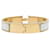 Bracciale Clic H PM stretto in smalto bianco Hermès - vista 2