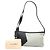 Bolsa de Ombro LOEWE Anagram Switching em camurça cinza - vista 7