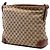 Borsa a tracolla Gucci GG Canvas Web beige - vista 2