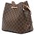 Borsa a secchiello Louis Vuitton Damier Ebene NeoNoe MM Marrone - vista 2