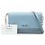 Blue Prada Saffiano Lux Wallet On Chain Crossbody Bag - view 7