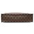 Borsa Tote Louis Vuitton Damier Ebene Sac Plat Marrone - vista 3