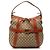 Beige Gucci Medium GG Canvas Running Satchel