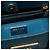 Borsa Prada Small Bicolor Saffiano Lux Galleria Blu - vista 5