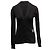 Chanel Wollcardigan mit V-Ausschnitt in Schwarz & Weiß Größe FR 48