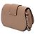 Borsa a tracolla Sidonie Prada in Saffiano e City Calf marrone - vista 2
