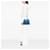 Borsa Prada Medium Saffiano Lux Promenade Blu - vista 6