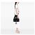 Borsa a secchiello Chanel Caviar Triple CC con coulisse Nero - vista 7