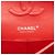 Chanel Medium Classic Double Flap Schultertasche aus rotem Samt - Ansicht 5