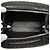 Borsa Satchel Mini Zucca Canvas Fendi Nera Nero - vista 4