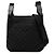 Borsa a tracolla Gucci GG Canvas nera Nero