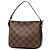 Borsa a mano Louis Vuitton Damier Ebene Trousse Pochette Marrone - vista 2