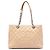 Borsa Grand Shopping Tote Chanel Caviar Beige