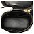 Borsa Vanity Case Chanel in pelle d'agnello matelassé nera con nappina e tracolla a catena Nero - vista 4