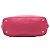 Borsa Tote Convertibile Prada Vitello Daino Rosa con Zip Laterale - vista 3