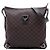Borsa a tracolla Gucci GG Nylon Abbey D Ring marrone