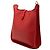 Borsa a tracolla Hermès Evelyne 29 in Epsom rossa Rosso - vista 2