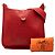 Borsa a tracolla Hermès Evelyne 29 in Epsom rossa Rosso - vista 8