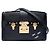 Borsa a tracolla Louis Vuitton Epi Trunk Nera Nero