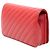 Borsa a tracolla Chanel Diagonal Wallet On Chain in pelle di capra matelassé rossa Rosso - vista 2