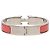 Pulsera Clic H PM de esmalte naranja Hermès Narrow - vista 3