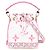 Borsa a secchiello Louis Vuitton Monogram Watercolor Giant By the Pool Nano Noe Rosa