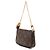 Borsa Louis Vuitton Monogram Mini Pochette Accessoires Marrone - vista 2