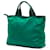 Borsa Prada Tessuto verde  - vista 2