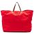Borsa da viaggio Gucci GG Canvas rossa Rosso