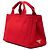 Tote Borsa Satchel Prada Small Canvas Canapa Logo Rossa Rosso - vista 2
