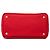 Tote Borsa Satchel Prada Small Canvas Canapa Logo Rossa Rosso - vista 3