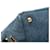 Tote Borsa Satchel Prada Small Denim Canapa Logo Blu - vista 7