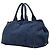 Tote Borsa Satchel Prada Large Denim Canapa Logo Blu - vista 2