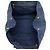Tote Borsa Satchel Prada Large Denim Canapa Logo Blu - vista 4
