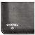 Portafoglio bifold Chanel CC Caviar nero - vista 6