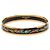 Bracciale in smalto Hermès Narrow Qu Importe le Flacon Nero 62