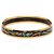 Bracciale in smalto Hermès Narrow Qu Importe le Flacon Nero 62 - vista 3