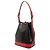 Borsa a secchiello Louis Vuitton Epi Bicolor Noe GM Nera Nero - vista 2