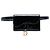 Borsa cintura Saddle Dior in vernice nera Nero