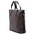 Borsa Satchel Louis Vuitton Monogram Macassar Kitan Marrone - vista 2